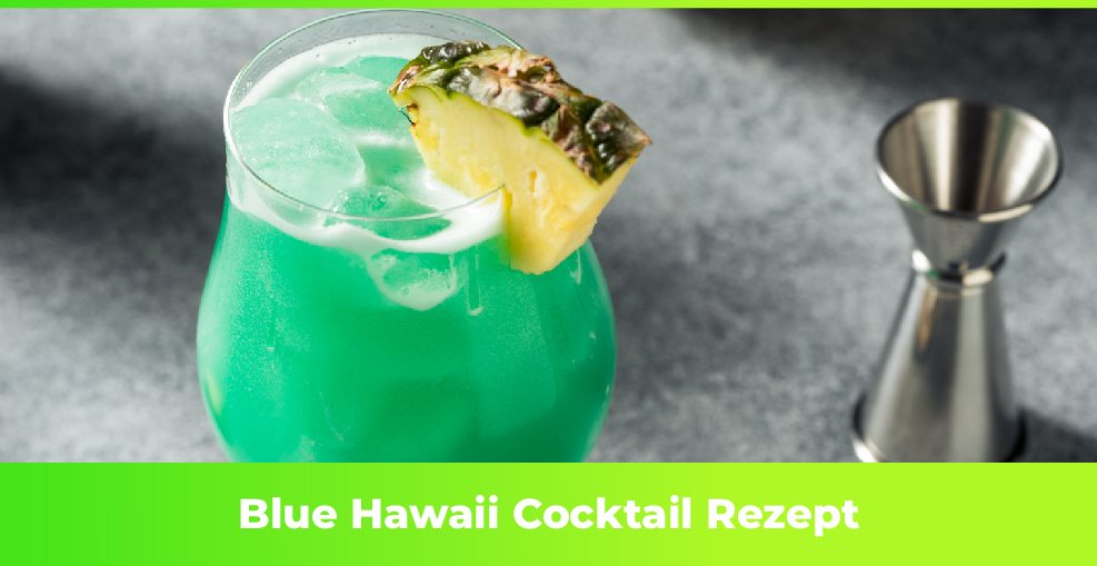 Blue Hawaii Cocktail Rezept Titelbild