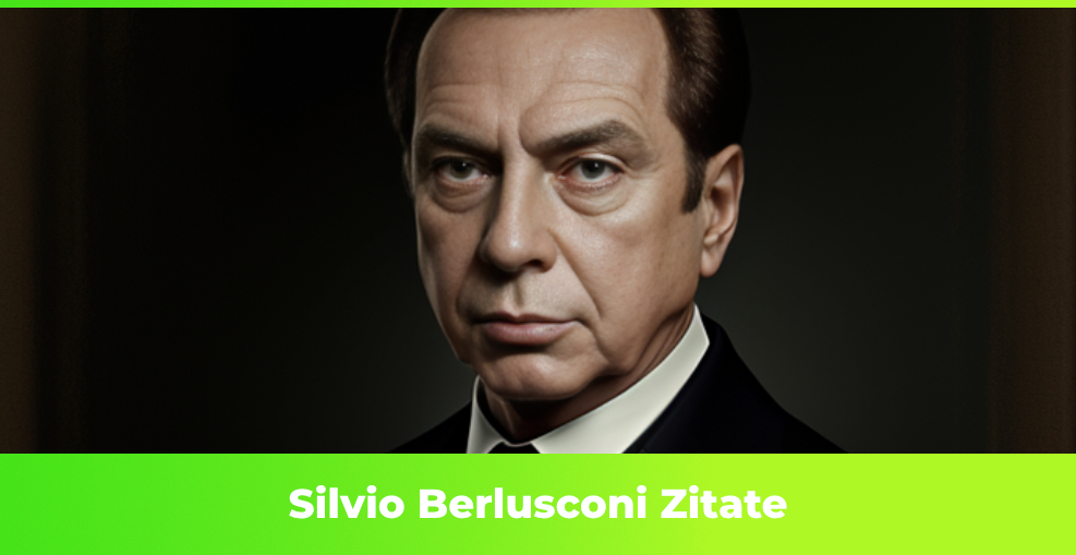 Silvio Berlusconi Zitate und Sprüche