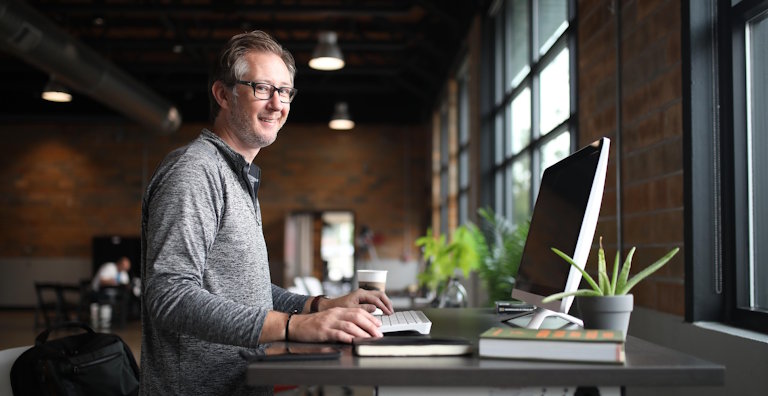 Ergonomie am Arbeitsplatz - Schreibtisch